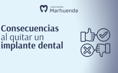 Consecuencias al quitar un implante dental