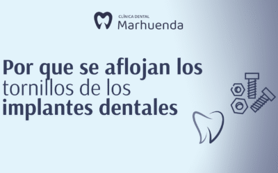 Porque se aflojan los tornillos de los implantes dentales