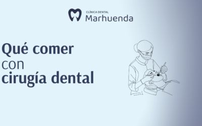 Qué comer con cirugía dental