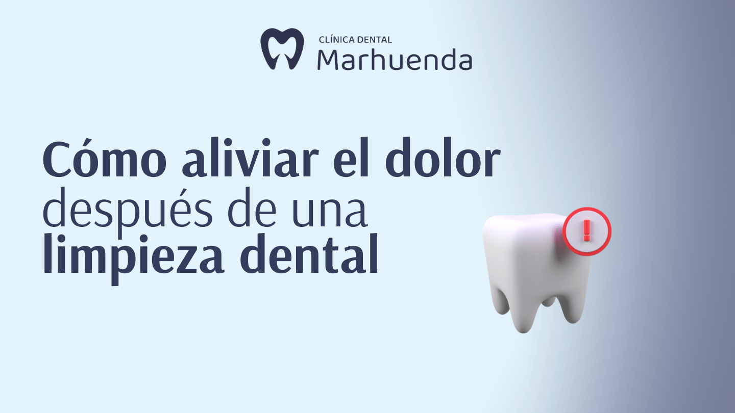 como aliviar el dolor despues de una limpieza dental​