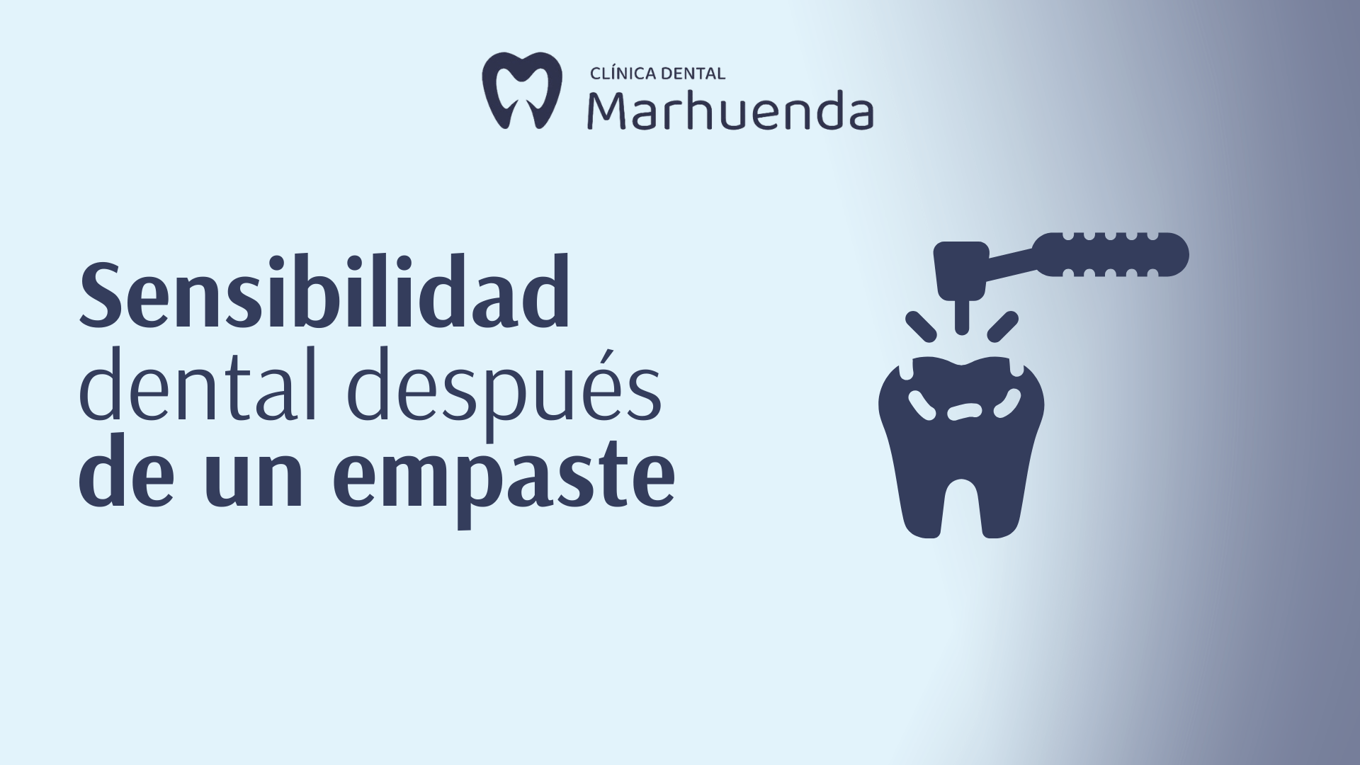sensibilidad dental despues de empaste