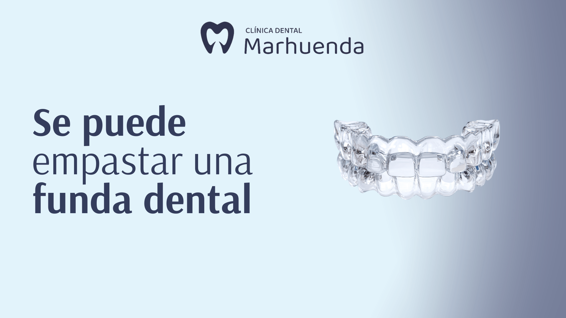 se puede empastar una funda dental
