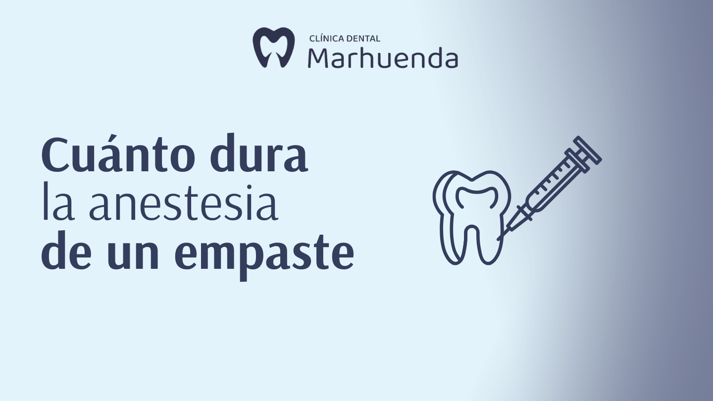 cuanto dura la anestesia de un empaste​
