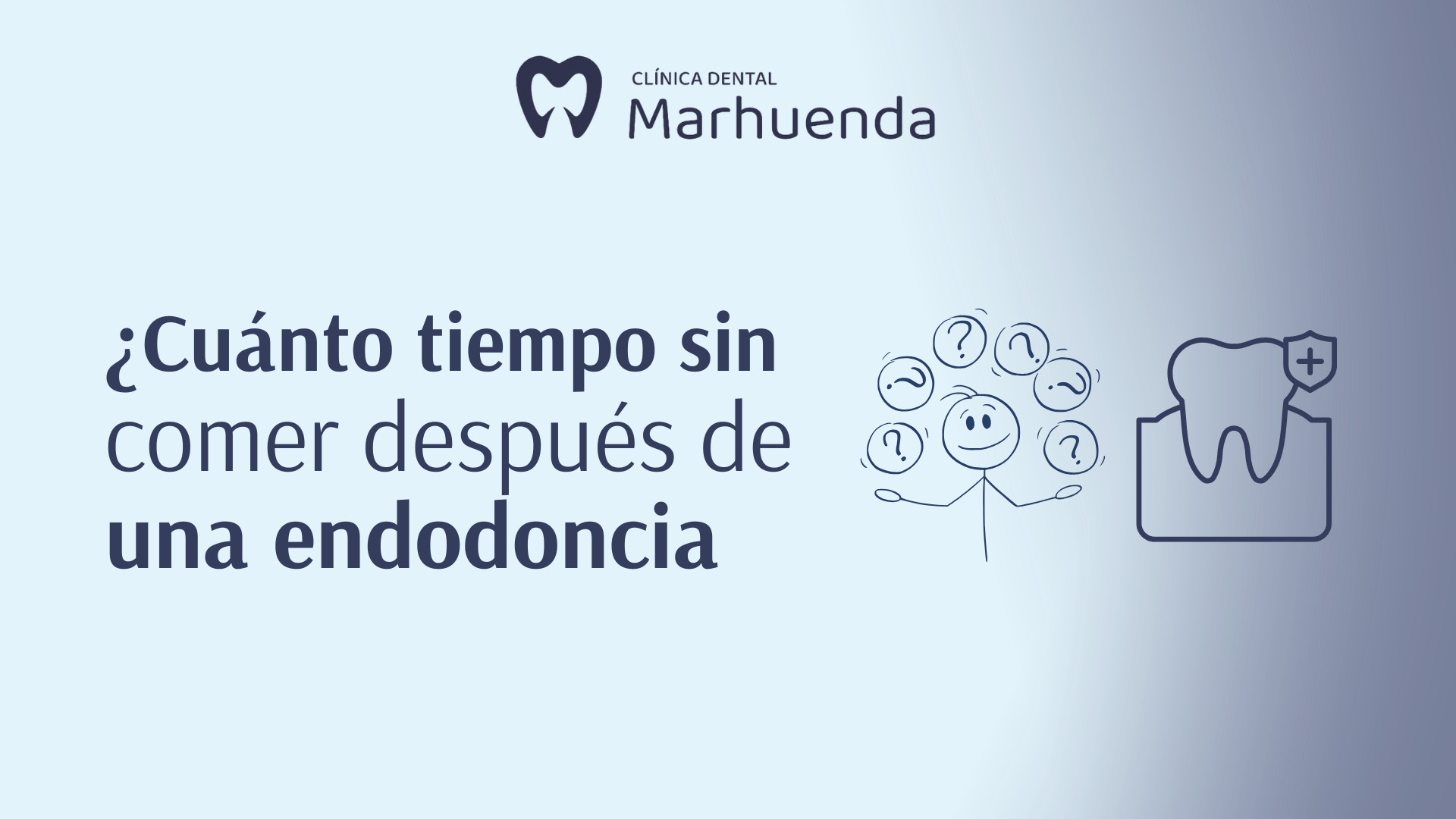 ¿Cuánto tiempo sin comer después de una endodoncia?