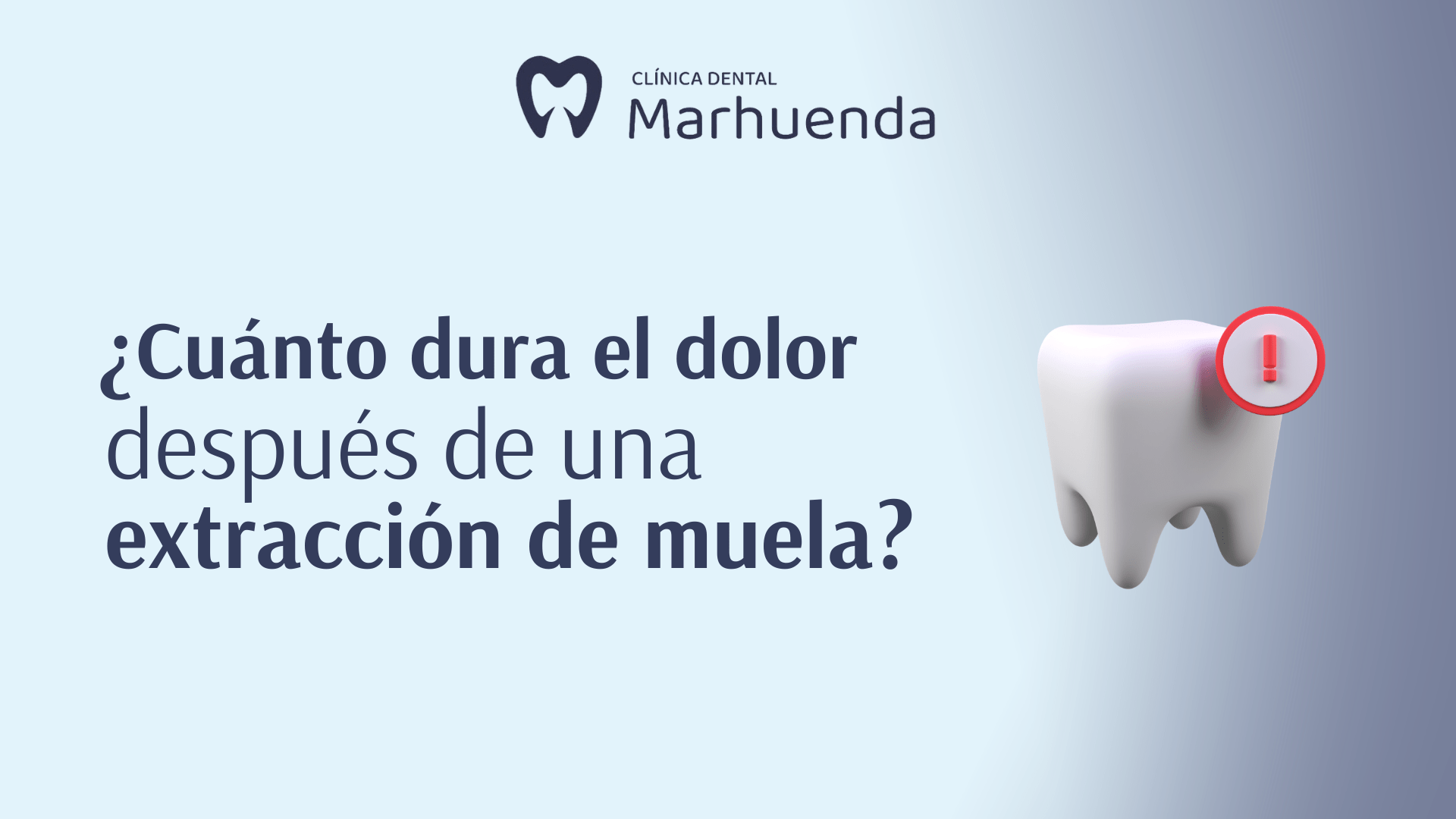 ¿Cuánto dura el dolor después de una extracción de muela? ¿Cuánto dura el dolor después de una extracción de muela?