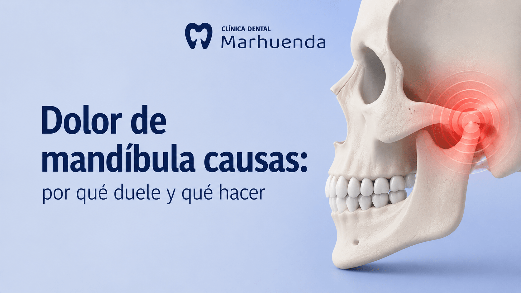 Por qué te duele la mandíbula